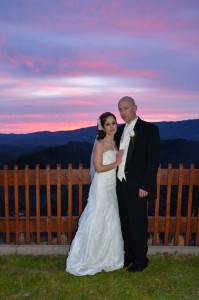 Sunset weddings at Angel's View