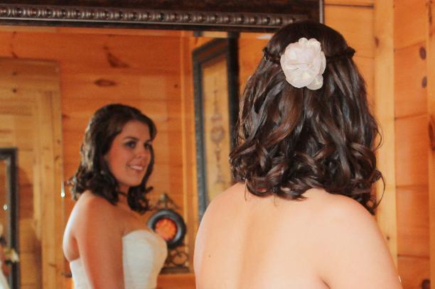 bridal hair