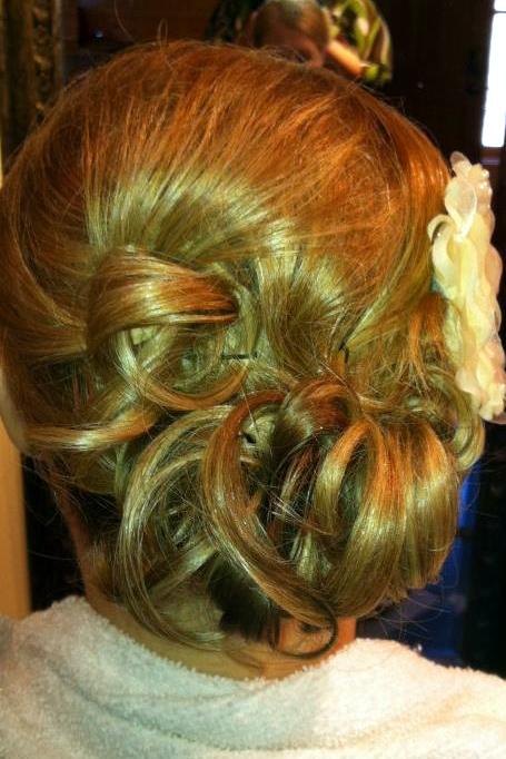 bridal updos