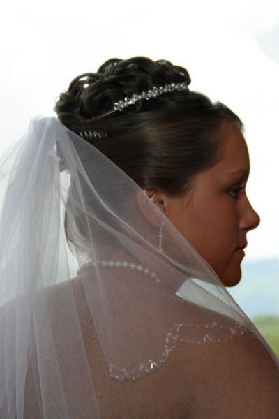 wedding hair