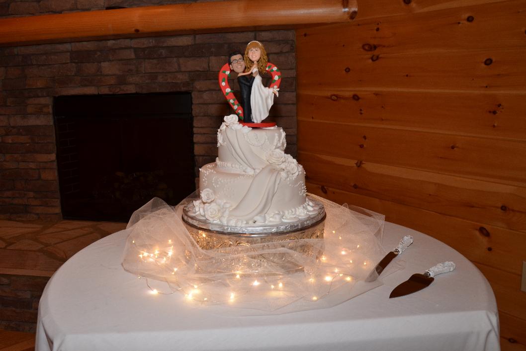 wedding reception at angel's view